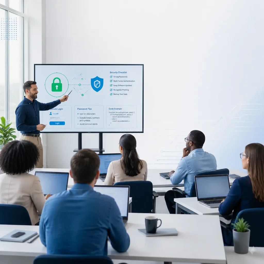 Equipe SecurMNet em treinamento prático